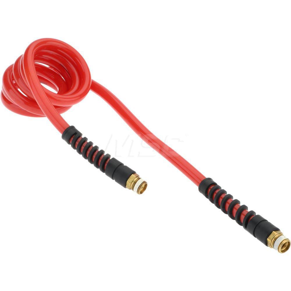 Coiled & Self Storing Hose: 3/8